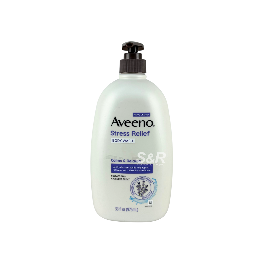 Aveeno Stress Relief Body Wash 975mL